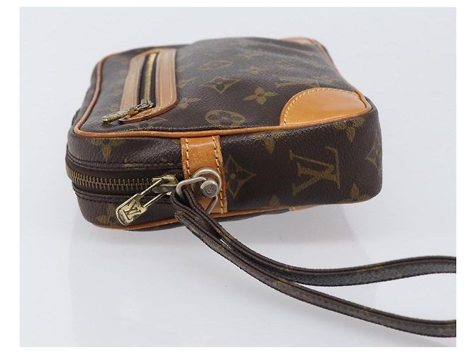 LOUIS VUITTON Monogram Marly Dragonne GM Clutch Bag M51825 LV Auth ep15922 Monogramma - vista 4