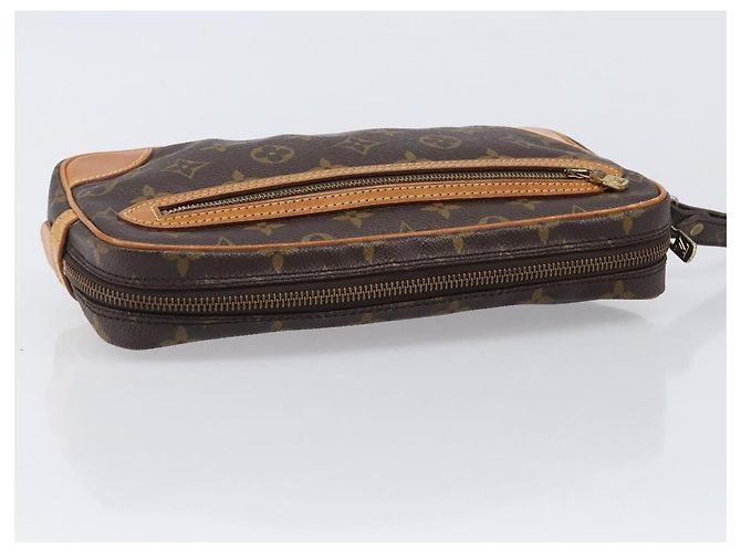 LOUIS VUITTON Monogram Marly Dragonne GM Clutch Bag M51825 LV Auth ep15922 Monogramma - vista 5