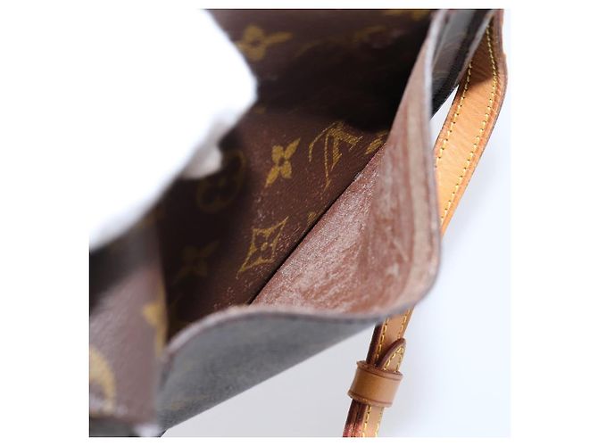 LOUIS VUITTON Monogram Saint Cloud PM Shoulder Bag M51244 LV Auth ep16035 Monograma - vista 11