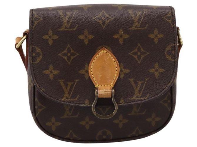 LOUIS VUITTON Monogram Saint Cloud PM Shoulder Bag M51244 LV Auth ep16035 Monograma - vista 13