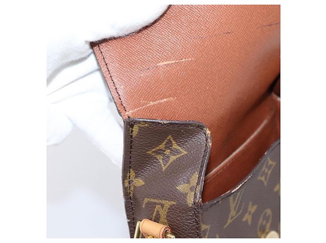 LOUIS VUITTON Monogram Saint Cloud PM Shoulder Bag M51244 LV Auth ep16035 Monograma - vista 21