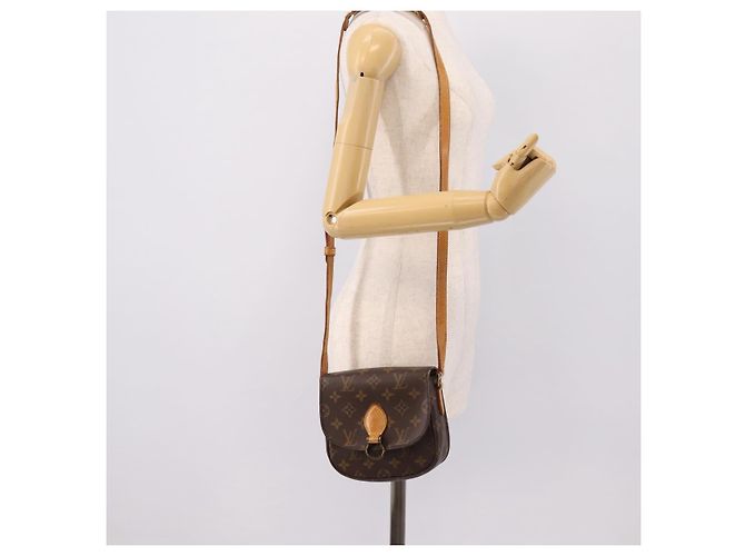 LOUIS VUITTON Monogram Saint Cloud PM Shoulder Bag M51244 LV Auth ep16035 Monograma - vista 27