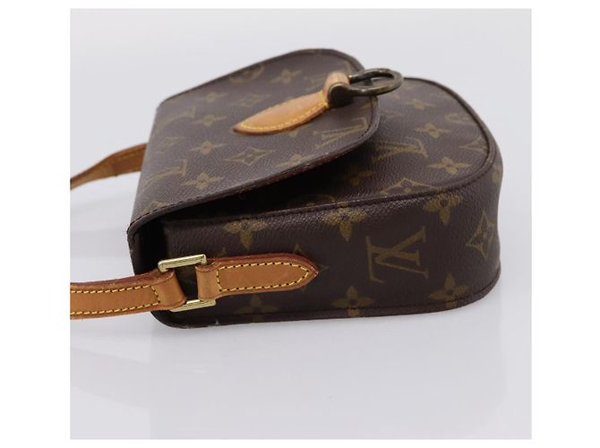 LOUIS VUITTON Monogram Saint Cloud PM Shoulder Bag M51244 LV Auth ep16035 Monograma - vista 3