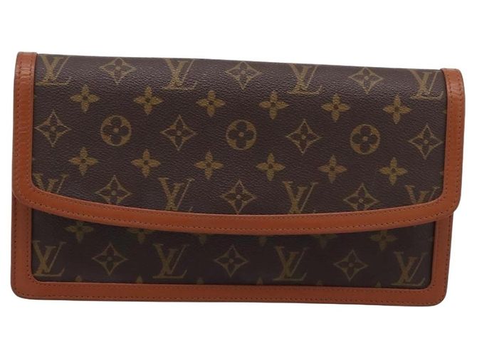 LOUIS VUITTON Monogram Pochette Dam GM Clutch Bag M51810 LV Auth ep16181 Monogramma - vista 13