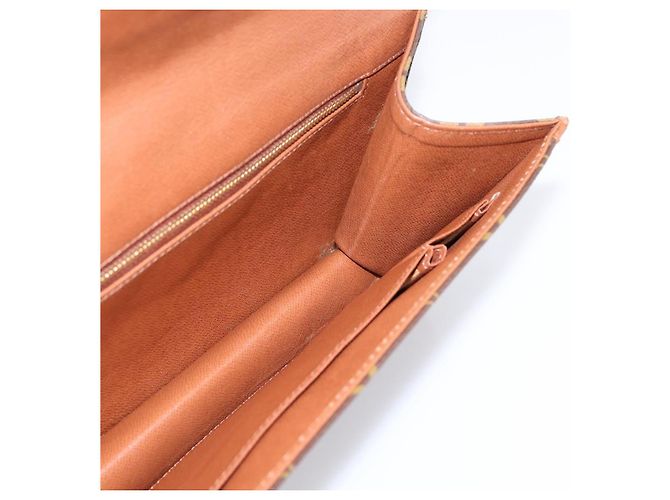 LOUIS VUITTON Monogram Pochette Dam GM Clutch Bag M51810 LV Auth ep16181 Monogramma - vista 19