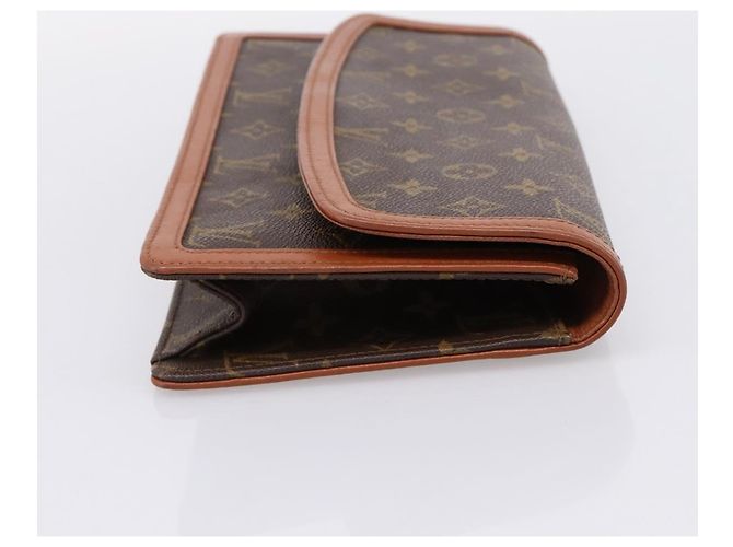 LOUIS VUITTON Monogram Pochette Dam GM Clutch Bag M51810 LV Auth ep16181 Monogramma - vista 4