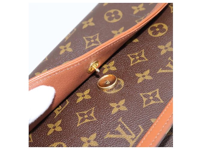 LOUIS VUITTON Monogram Pochette Dam GM Clutch Bag M51810 LV Auth ep16181 Monogramma - vista 8