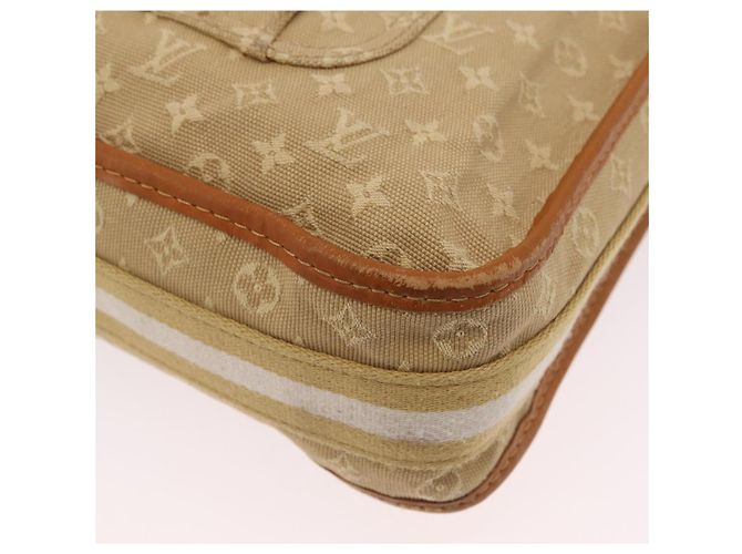 Bolso LOUIS VUITTON Monogram Mini Buzas Marie Kate Beige M92323 LV Auth ep16199 - vista 16