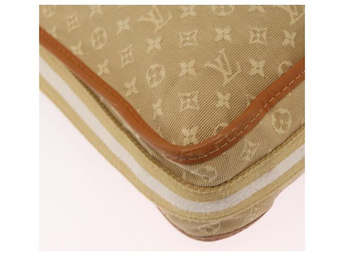 Bolso LOUIS VUITTON Monogram Mini Buzas Marie Kate Beige M92323 LV Auth ep16199 - vista 17