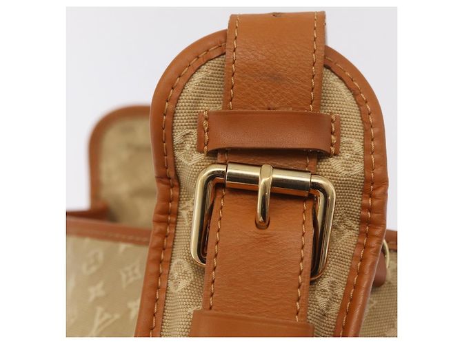 Bolso LOUIS VUITTON Monogram Mini Buzas Marie Kate Beige M92323 LV Auth ep16199 - vista 19