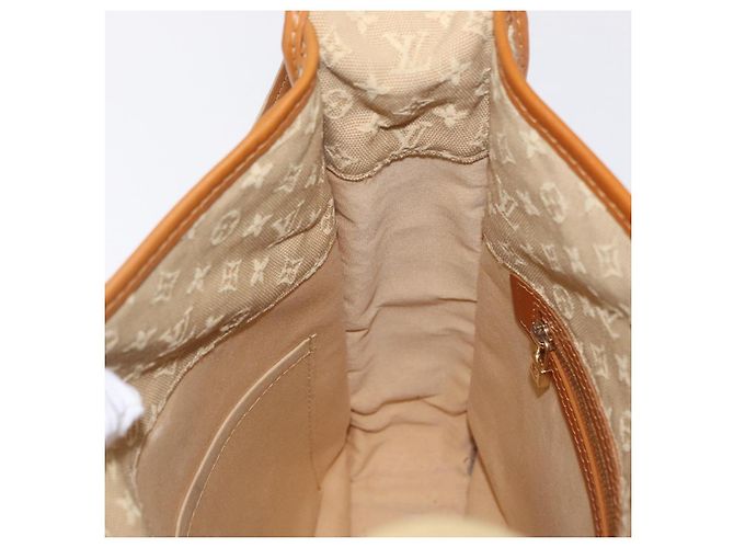 Bolso LOUIS VUITTON Monogram Mini Buzas Marie Kate Beige M92323 LV Auth ep16199 - vista 22