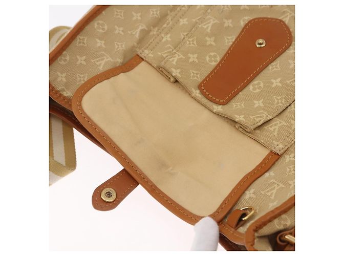 Bolso LOUIS VUITTON Monogram Mini Buzas Marie Kate Beige M92323 LV Auth ep16199 - vista 25
