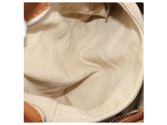 Chloé Borsa a mano Chloe Paddington in pelle Beige Oro Argento Auth BA15819V D'oro - vista 25
