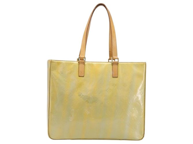 LOUIS VUITTON Monogram Vernis Columbus Tote Bag Gris M91028 LV Auth bs37345 Grau - Ansicht 13