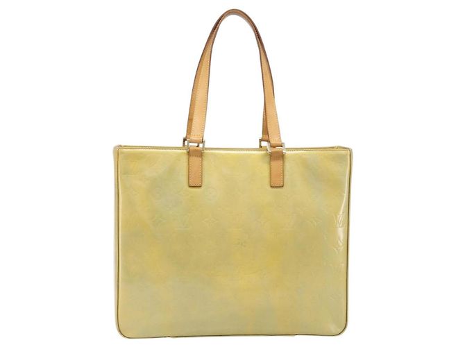 LOUIS VUITTON Monogram Vernis Columbus Tote Bag Gris M91028 LV Auth bs37345 Grau - Ansicht 2