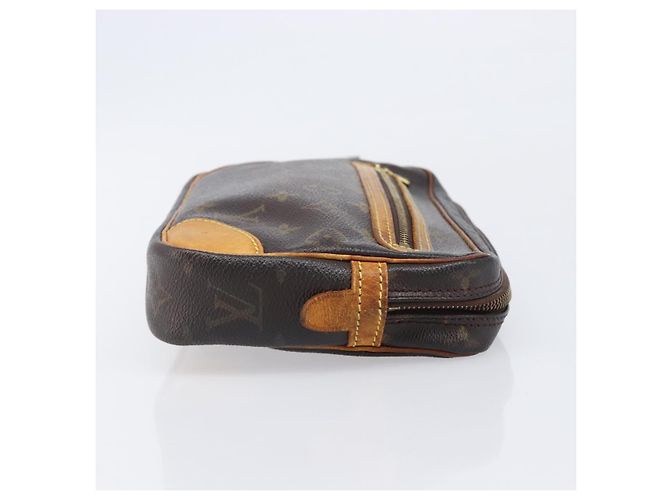 LOUIS VUITTON Monogram Marly Dragonne GM Clutch Bag M51825 LV Auth ep15995 Monogramma - vista 3