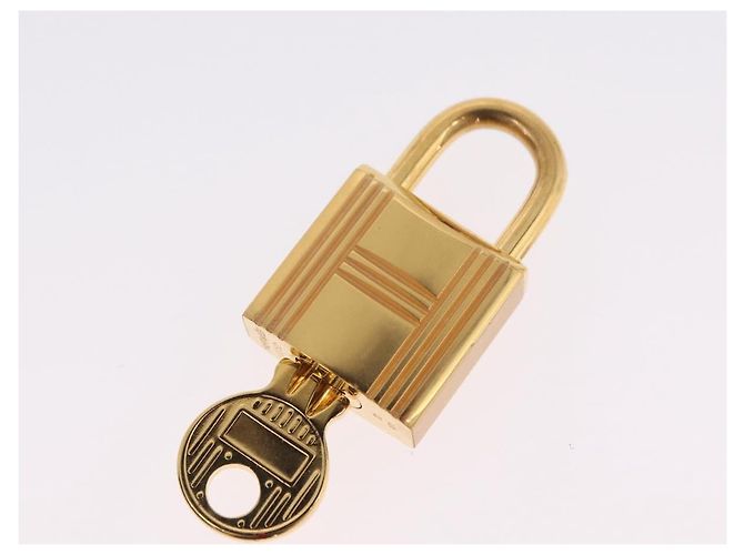 Hermès Borsa a mano HERMES Picotan Lock MM Pelle Taurillon Navy Gold Auth 204768SM D'oro Blu navy - vista 22