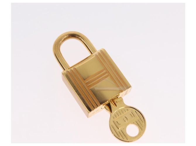 Hermès Borsa a mano HERMES Picotan Lock MM Pelle Taurillon Navy Gold Auth 204768SM D'oro Blu navy - vista 24