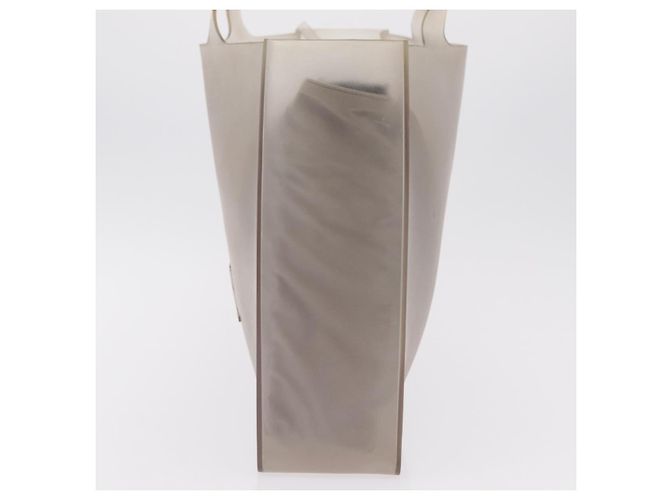 Bolso Tote CHANEL Rubber Gray CC Auth 206363 Castaño - vista 5
