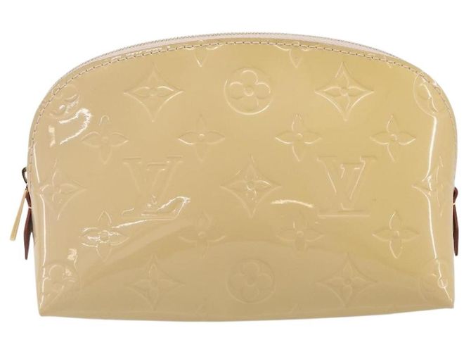 LOUIS VUITTON Monogram Vernis Cosmetic Pouch Pink LV Auth ki6883V Rosa - vista 13