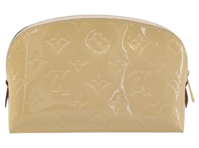 LOUIS VUITTON Monogram Vernis Cosmetic Pouch Pink LV Auth ki6883V Rosa - vista 2