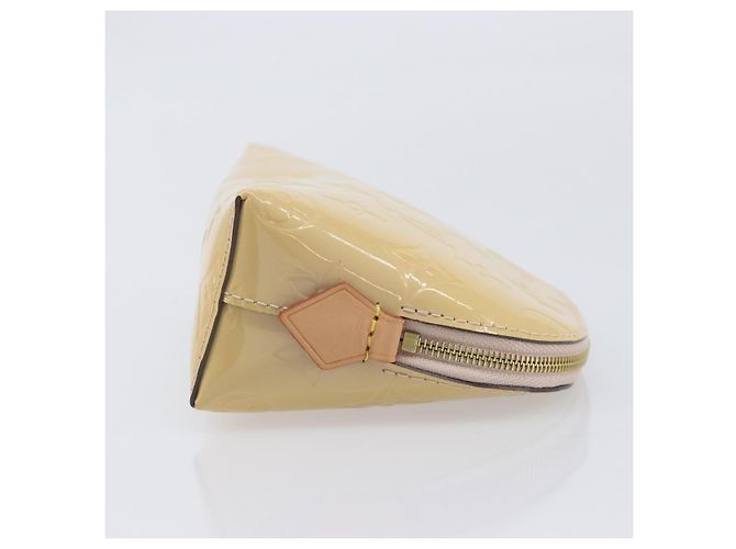 LOUIS VUITTON Monogram Vernis Cosmetic Pouch Pink LV Auth ki6883V Rosa - vista 3