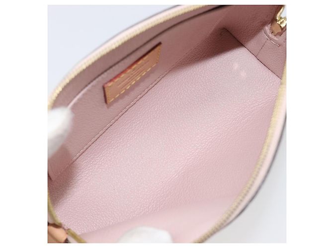 LOUIS VUITTON Monogram Vernis Cosmetic Pouch Pink LV Auth ki6883V Rosa - vista 9