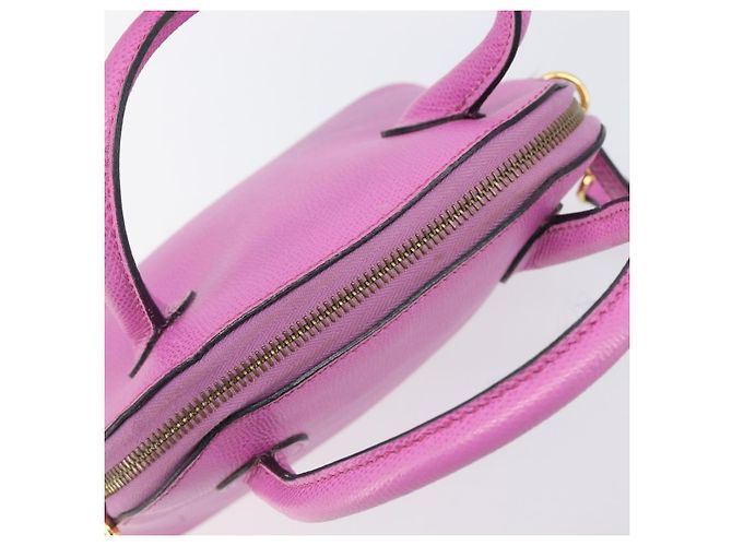 Céline CELINE Handtasche Leder 2way Pink Gold Tone Auth 205901A - Ansicht 14