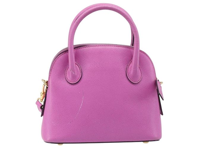Céline CELINE Handtasche Leder 2way Pink Gold Tone Auth 205901A - Ansicht 2