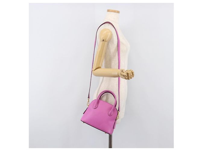 Céline CELINE Handtasche Leder 2way Pink Gold Tone Auth 205901A - Ansicht 26