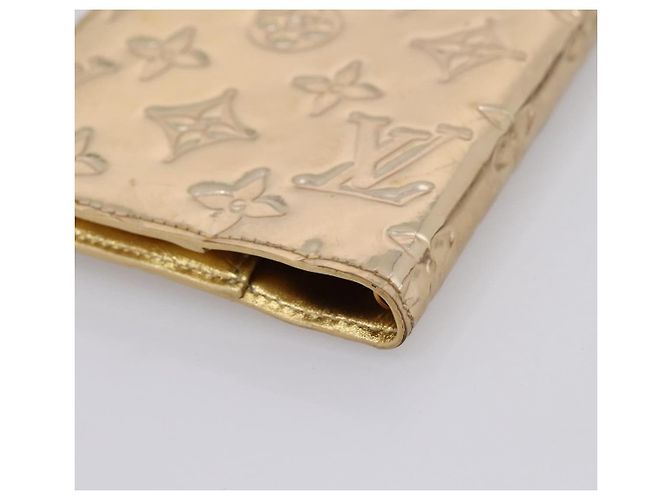 LOUIS VUITTON Miroir Agenda PM Funda de agenda dorada R20962 LV Auth 205923A Dorado - vista 16