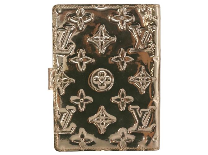 LOUIS VUITTON Miroir Agenda PM Funda de agenda dorada R20962 LV Auth 205923A Dorado - vista 2