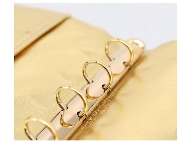 LOUIS VUITTON Miroir Agenda PM Funda de agenda dorada R20962 LV Auth 205923A Dorado - vista 22