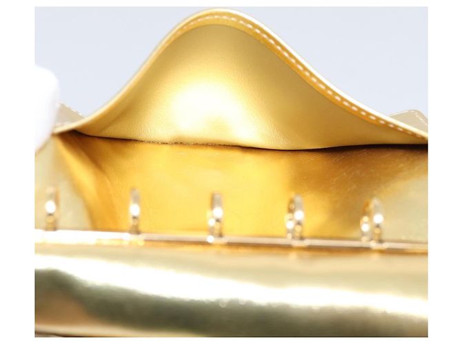 LOUIS VUITTON Miroir Agenda PM Funda de agenda dorada R20962 LV Auth 205923A Dorado - vista 24