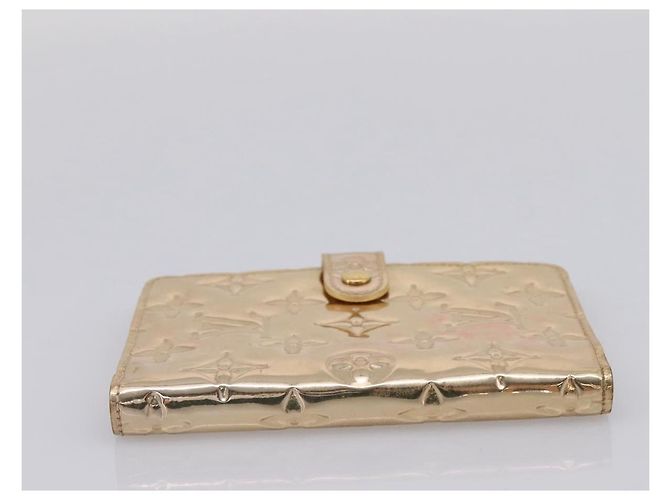 LOUIS VUITTON Miroir Agenda PM Funda de agenda dorada R20962 LV Auth 205923A Dorado - vista 4