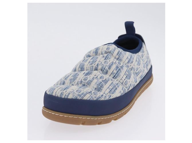 Christian Dior Snow Shoes Trotter Canvas Blue Auth 203701M - vista 19