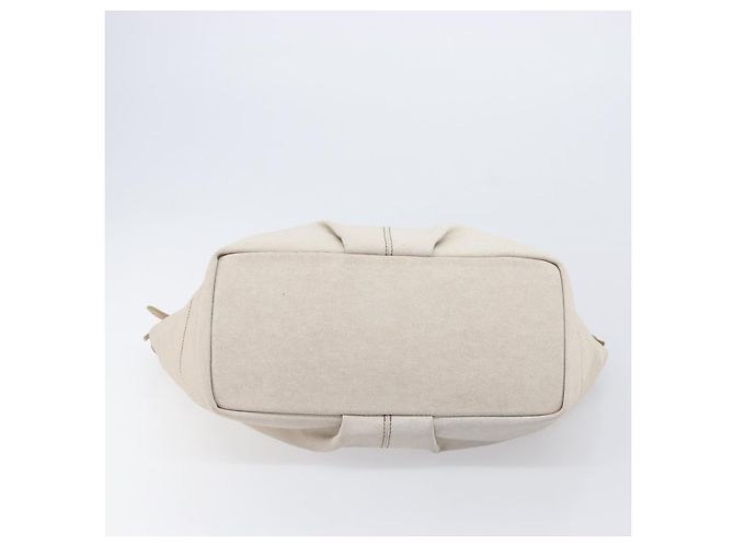 Borsa Tote BURBERRY Blue Label Canvas White Auth bs37331 Bianco - vista 5