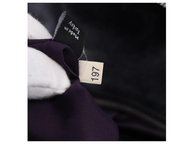 Borsa a mano Miu Miu Vitter Lux in pelle 2way Viola Argento Auth BA16195V Porpora - vista 12