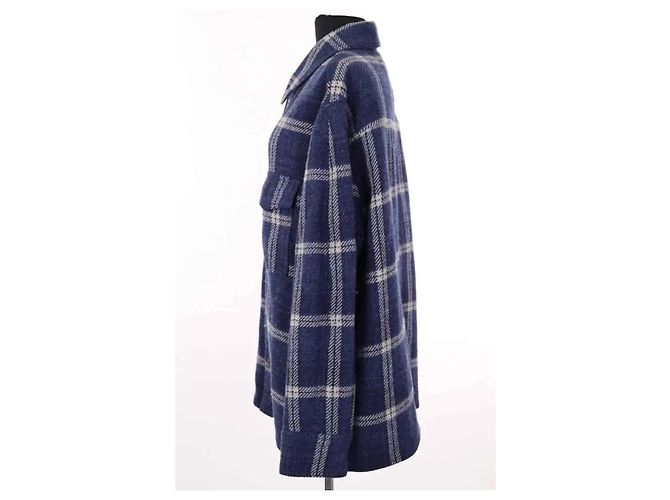 Isabel Marant Blaue Wolljacke Herren L - Ansicht 3