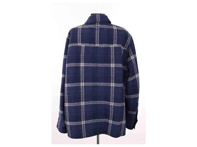 Isabel Marant Blaue Wolljacke Herren L - Ansicht 4