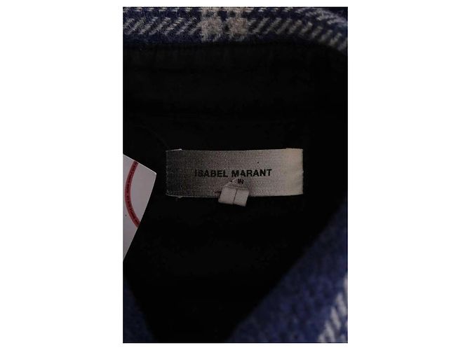 Isabel Marant Blaue Wolljacke Herren L - Ansicht 5