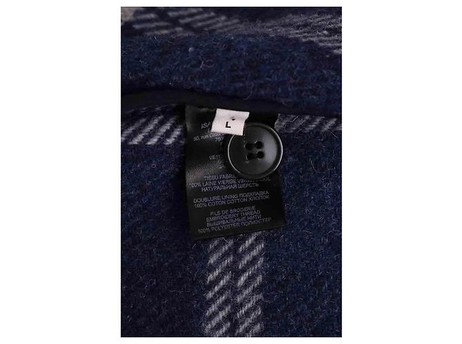 Isabel Marant Blaue Wolljacke Herren L - Ansicht 6