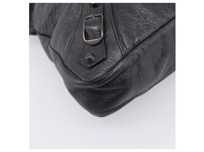 Borsa a mano Balenciaga The Town in pelle 2way Nera 240579 Auth mr2969SAM Nero - vista 15