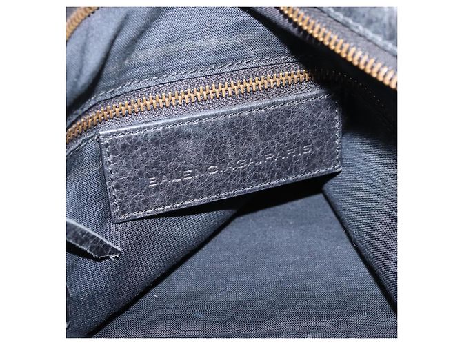 Borsa a mano Balenciaga The Town in pelle 2way Nera 240579 Auth mr2969SAM Nero - vista 19