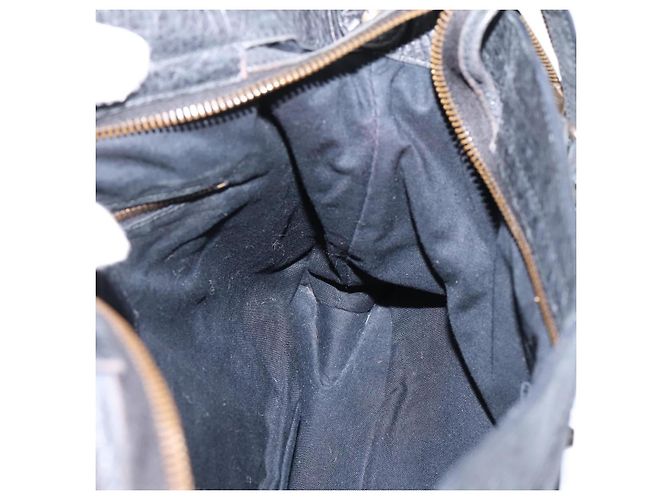 Borsa a mano Balenciaga The Town in pelle 2way Nera 240579 Auth mr2969SAM Nero - vista 20