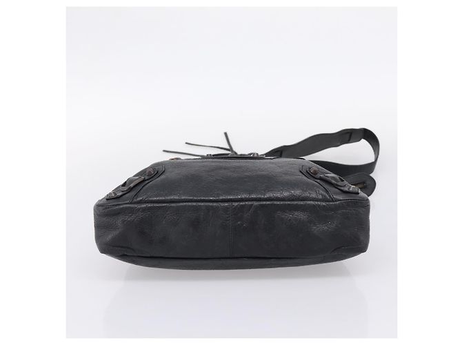 Borsa a mano Balenciaga The Town in pelle 2way Nera 240579 Auth mr2969SAM Nero - vista 5
