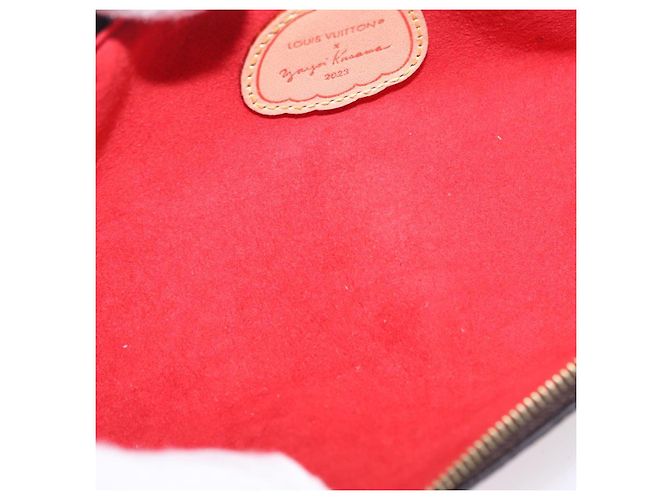 LOUIS VUITTON Yayoi Kusama Trousse Elizabeth Pen Case GI0886 LV Auth ar14312SAM Monograma - vista 10