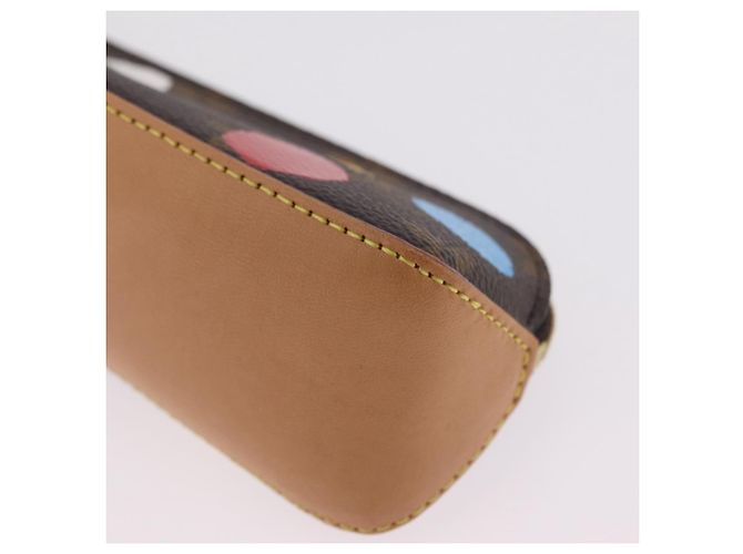 LOUIS VUITTON Yayoi Kusama Trousse Elizabeth Pen Case GI0886 LV Auth ar14312SAM Monograma - vista 14