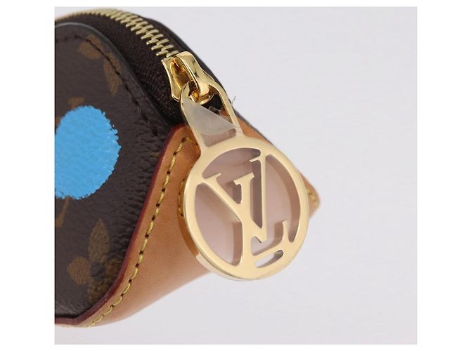 LOUIS VUITTON Yayoi Kusama Trousse Elizabeth Pen Case GI0886 LV Auth ar14312SAM Monograma - vista 17