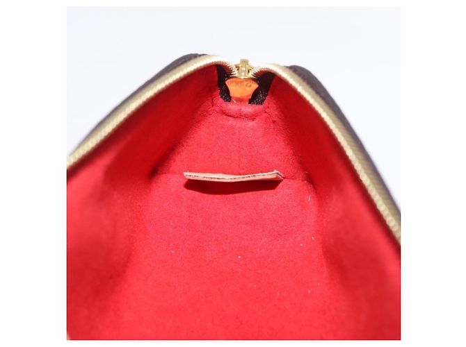 LOUIS VUITTON Yayoi Kusama Trousse Elizabeth Pen Case GI0886 LV Auth ar14312SAM Monograma - vista 18